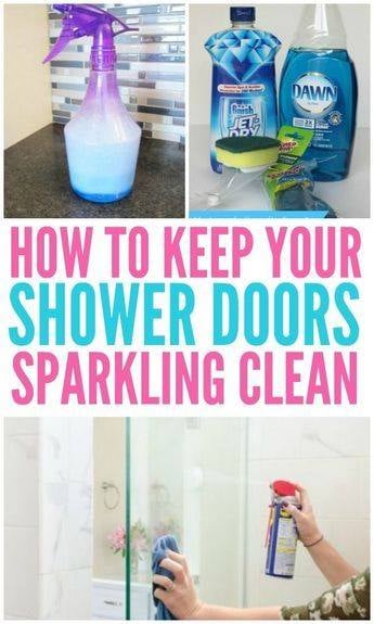 11 Brilliant Hacks To Clean Glass Shower Doors Cooking With Barbara